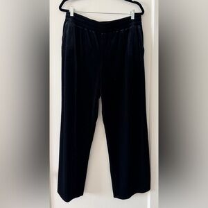 NWT J. Jill Pull On Black Wide Leg Pants